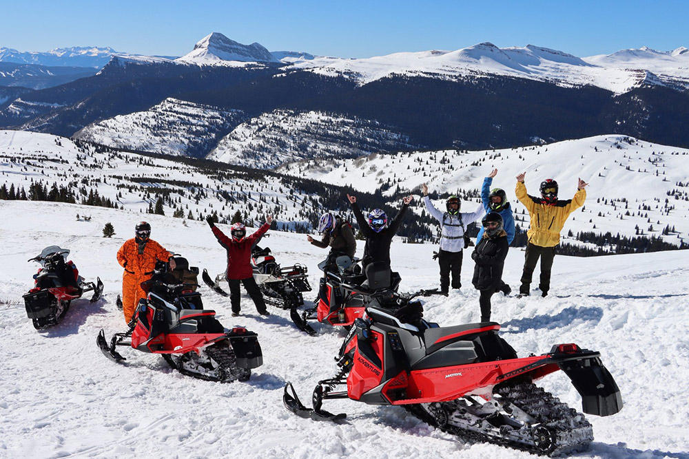 Backcountry Snowmobile Experience