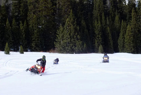 Full Day Guided Snowmobile Tour