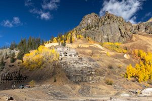 Eureka Mine and Mill near Silverton, Colorado with Pirate Backcountry Adventures