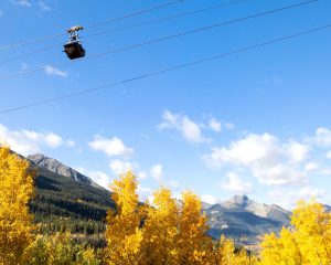 Silverton, Colorado in the fall