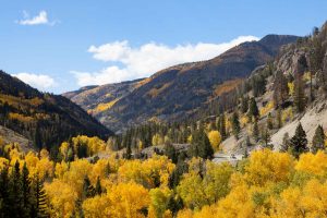 Near Lake City Colorado at the Ute- Ulay Mine in the Fall