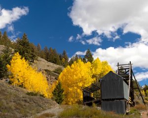 Ute Ulay Mine in the fall near Lake City, Colorado